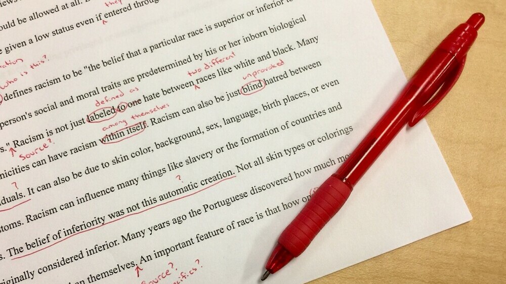 Proofreading marks