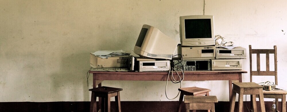 Outdated and old computers